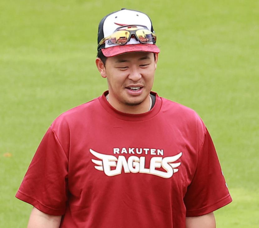 楽天浅村（2021年8月11日撮影）