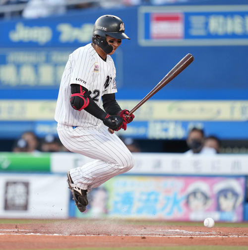 ロッテ藤原恭大 死球受け交代 井口監督 無理させると肉離れの可能性も プロ野球 日刊スポーツ
