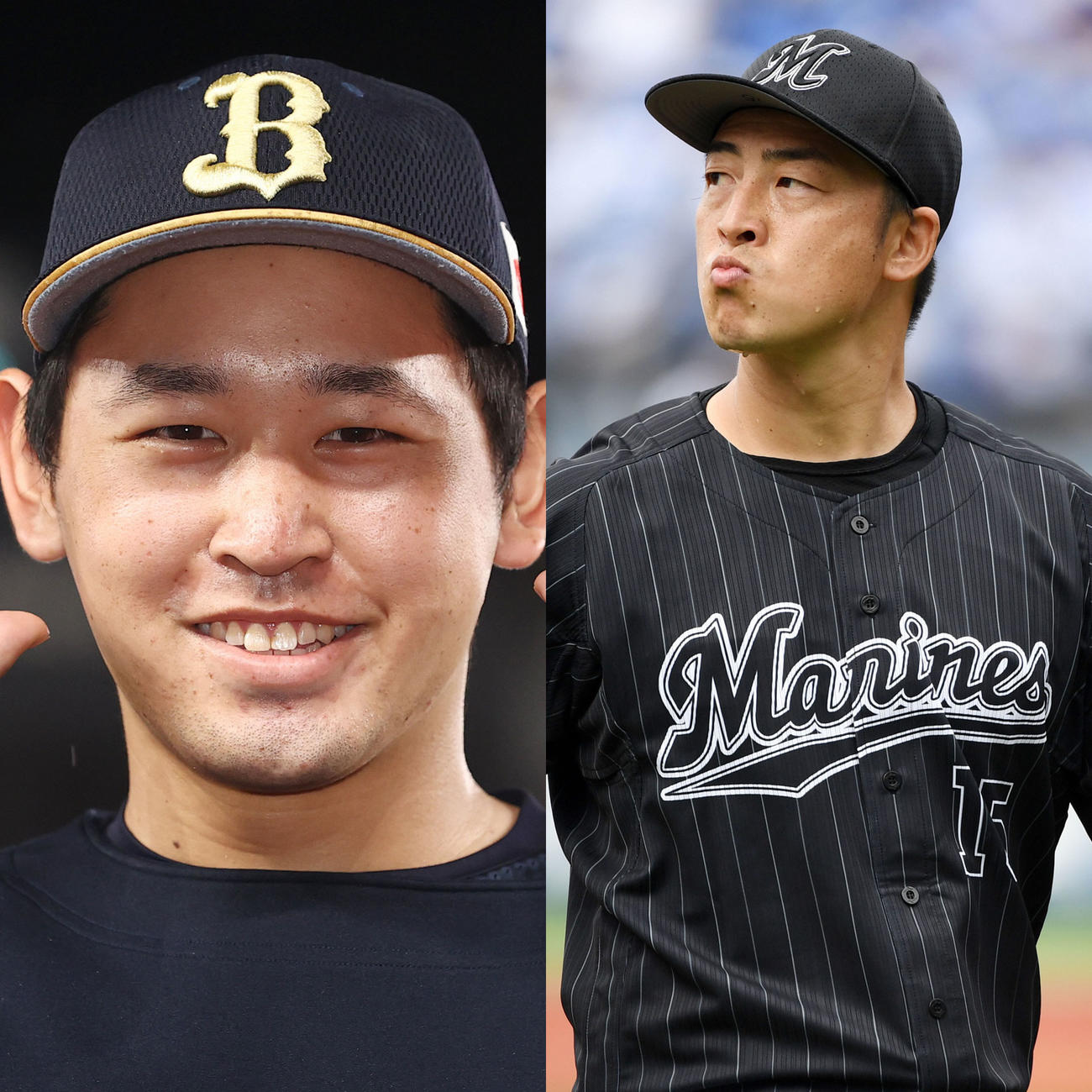 オリックス宮城大弥とロッテ美馬学