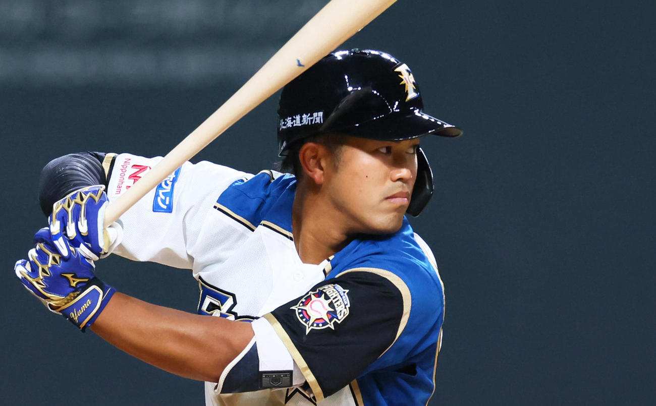 日本ハム今川優馬（2021年3月7日撮影）