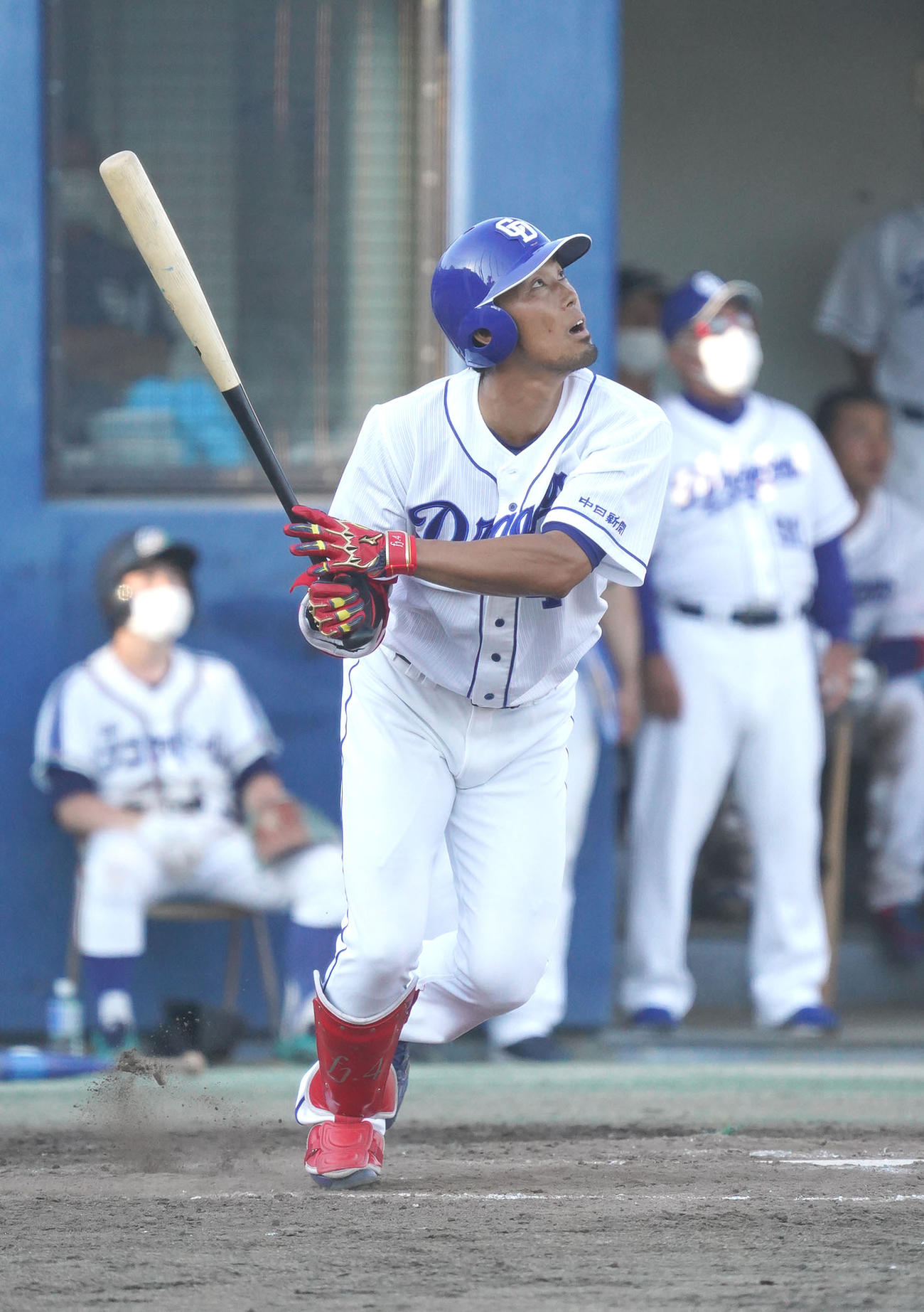 中日藤井淳志（2020年8月14日撮影）