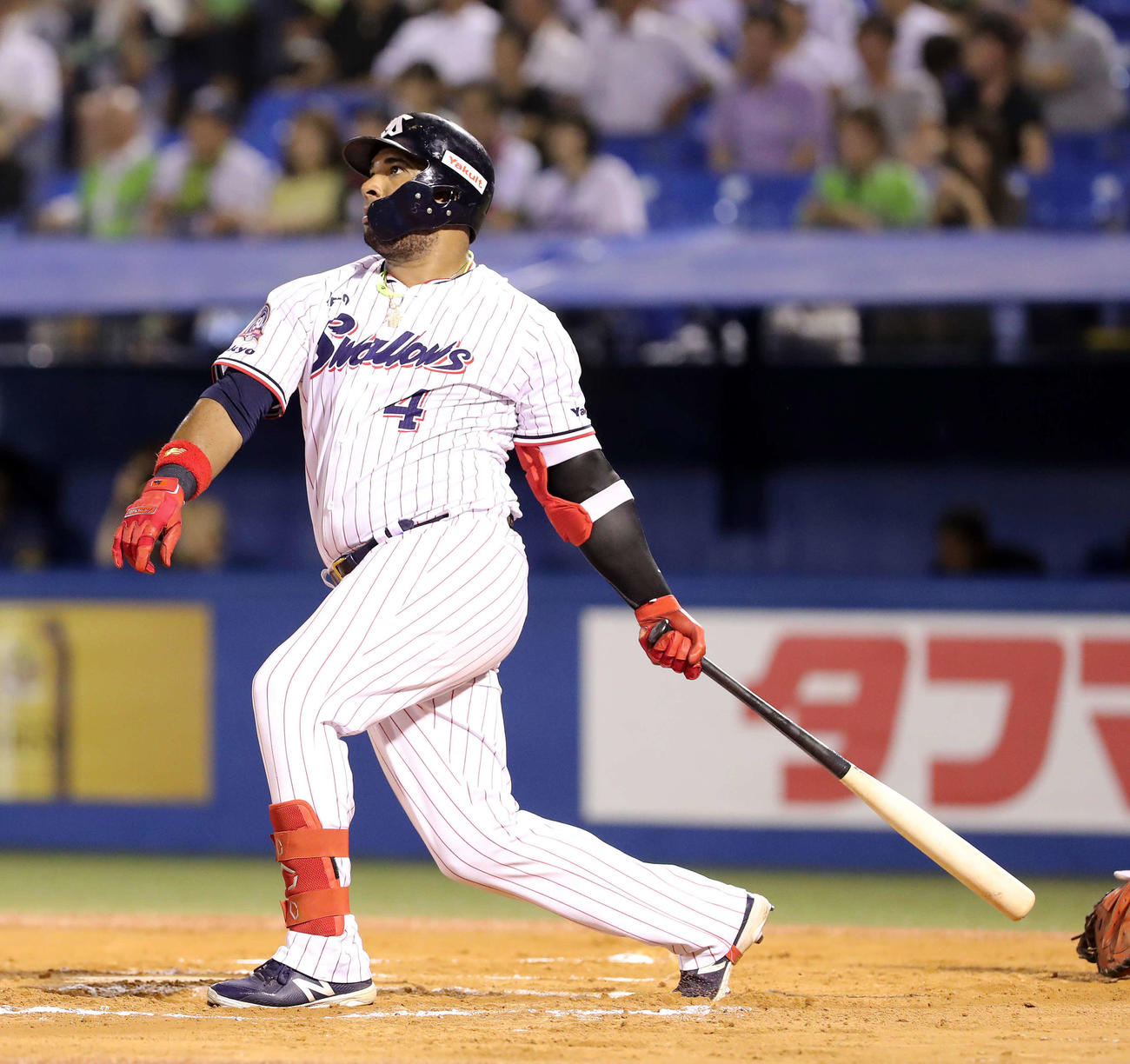 ヤクルト時代のバレンティン（2019年8月14日撮影）