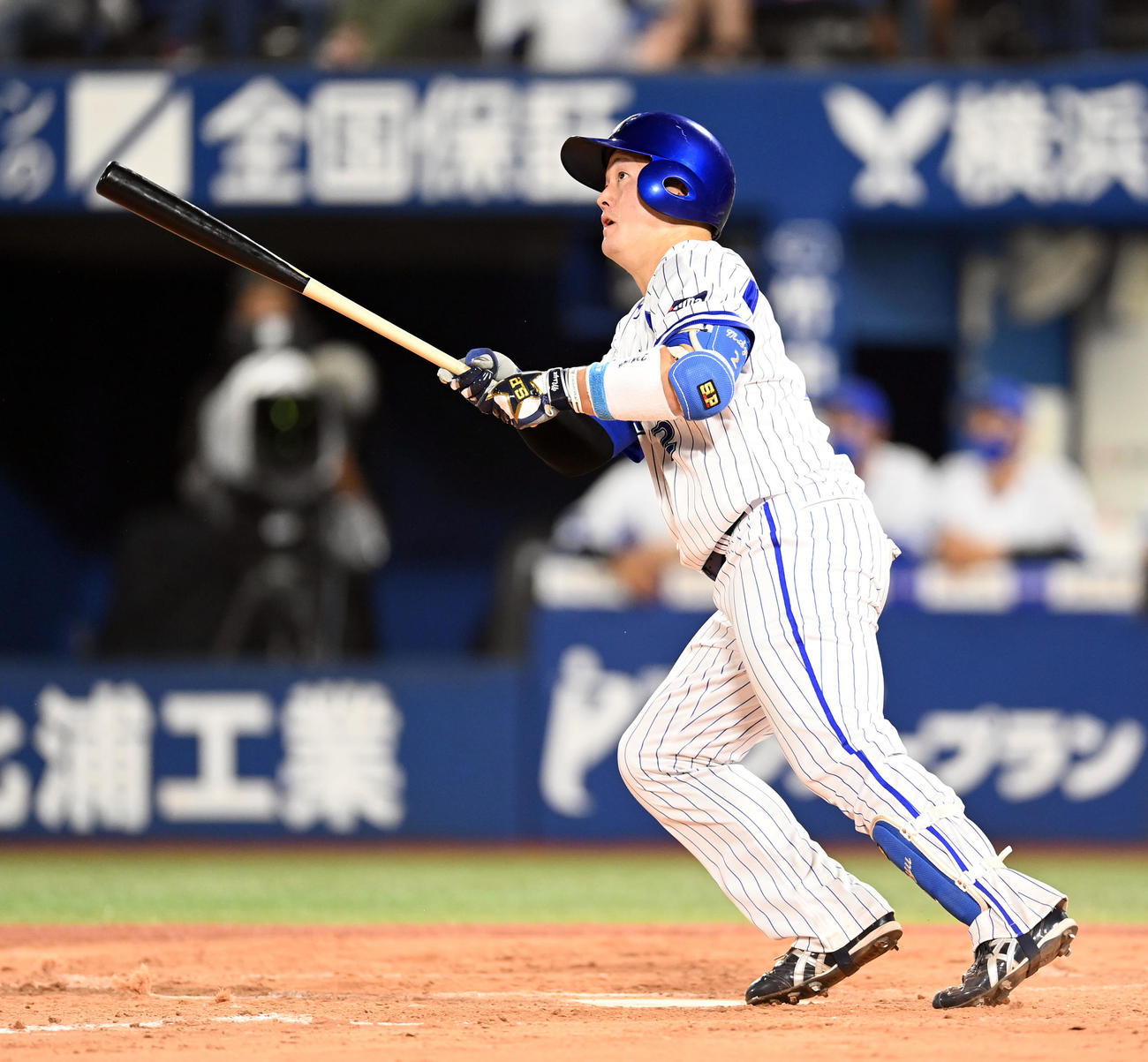DeNA牧秀悟（2021年8月31日撮影）