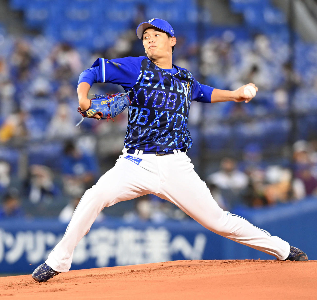 DeNA坂本裕哉（2021年9月9日撮影）