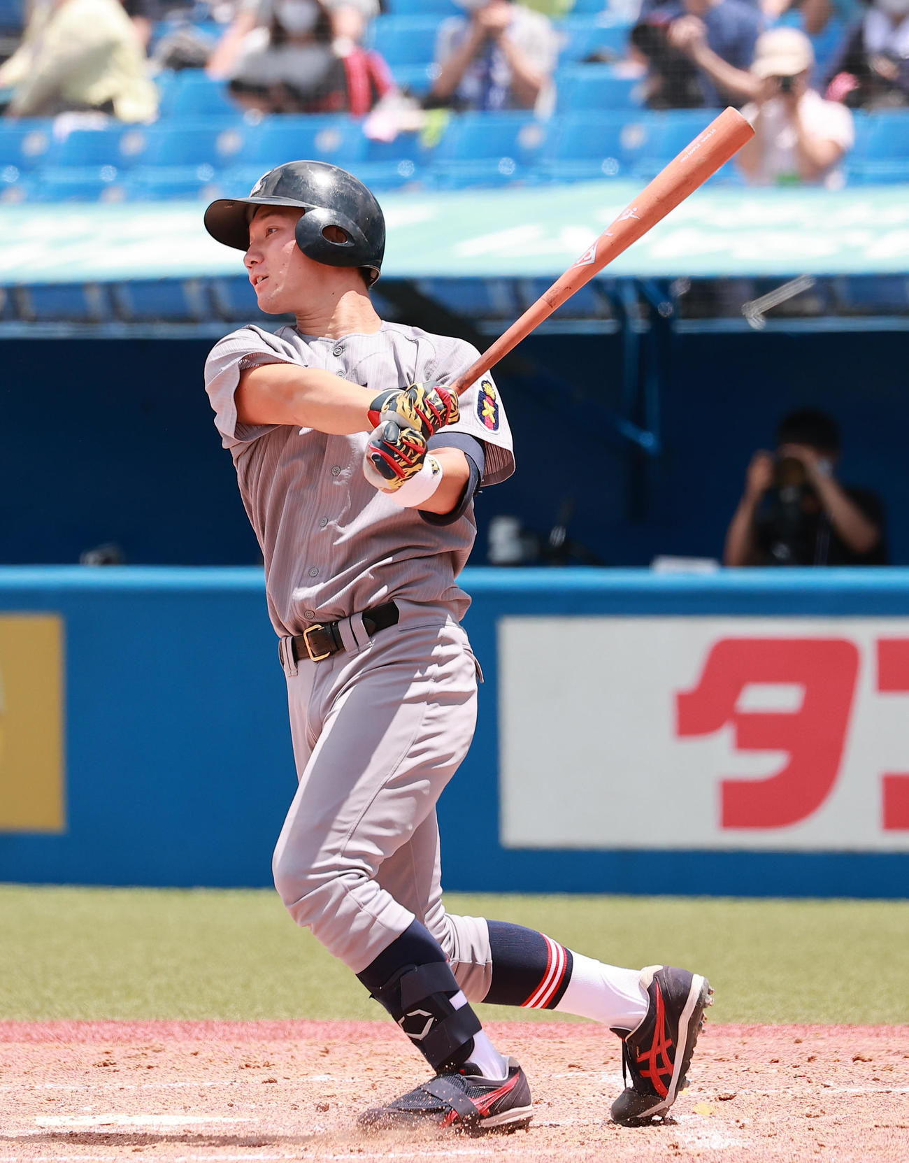 慶大・正木智也（2021年6月12日撮影）