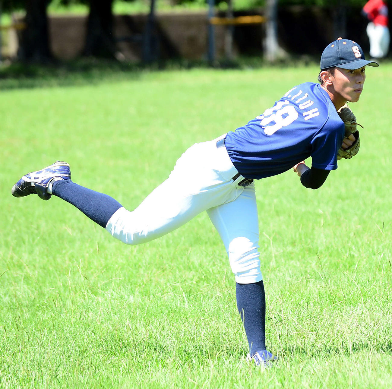 秋季リーグ戦に向けて汗を流す井手