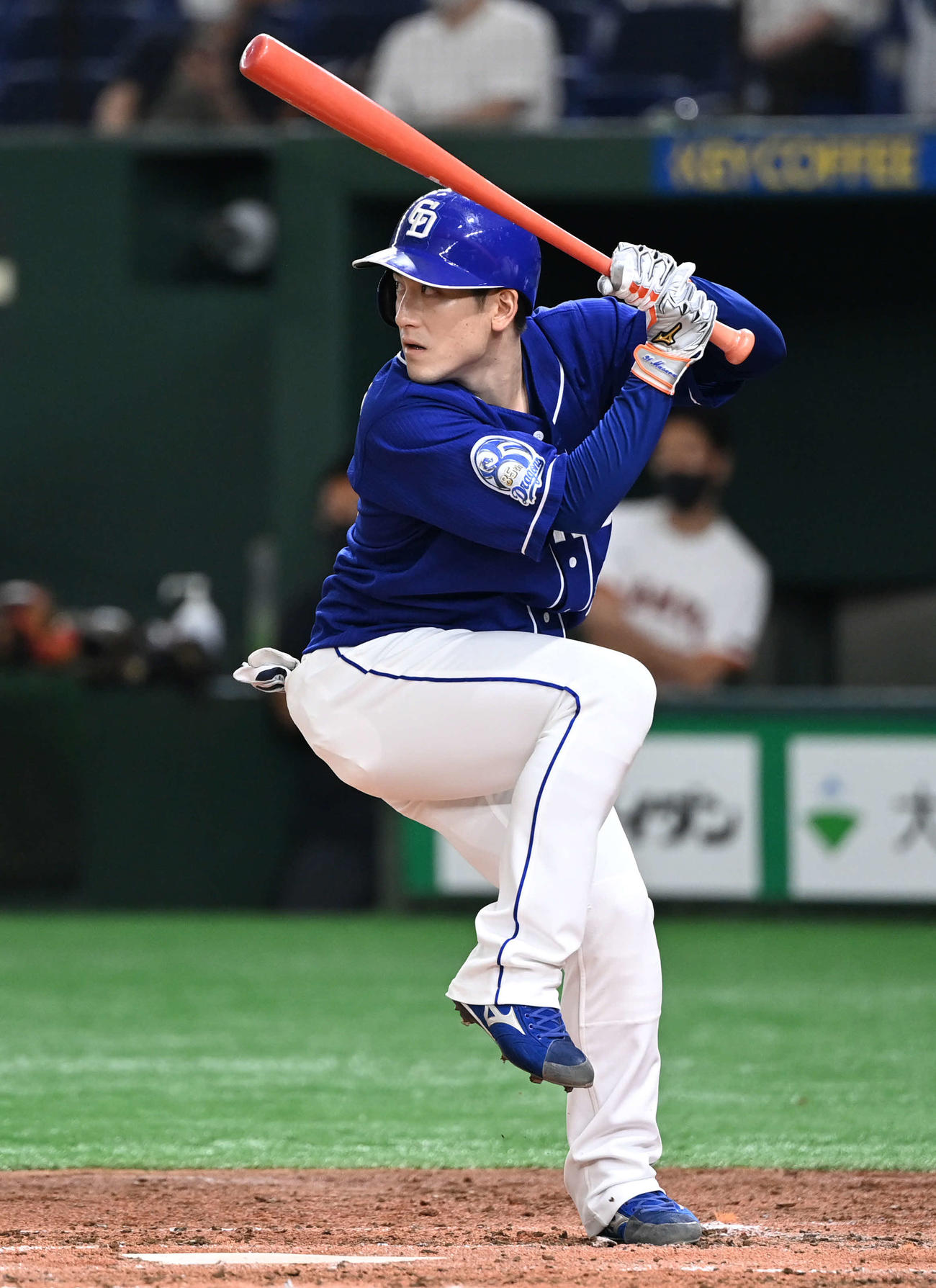 中日渡辺勝の1本足打法