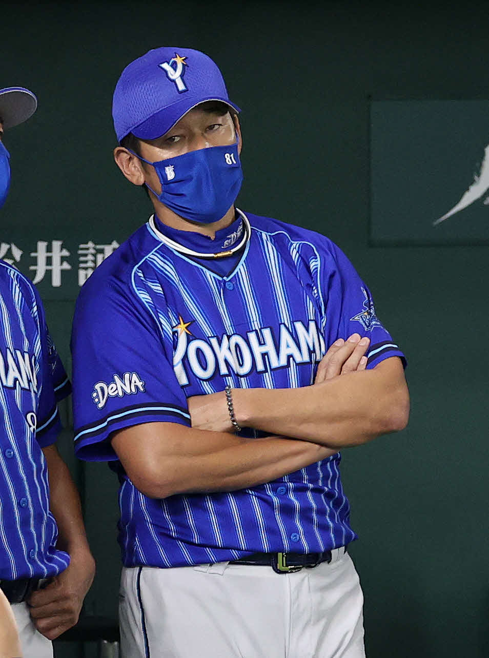 DeNA三浦監督（2021年8月29日撮影）