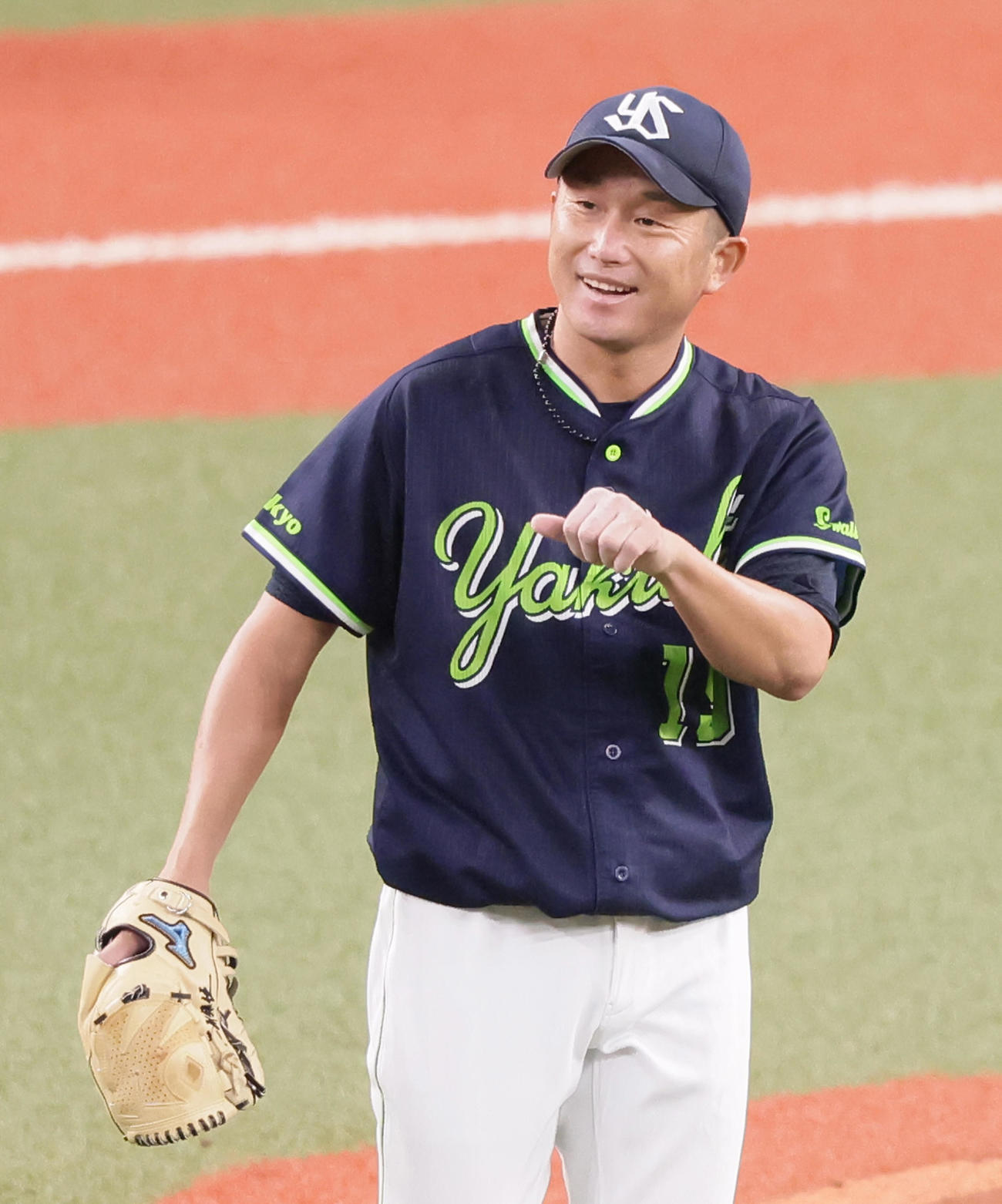 ヤクルト石川雅規（2021年9月2日撮影）