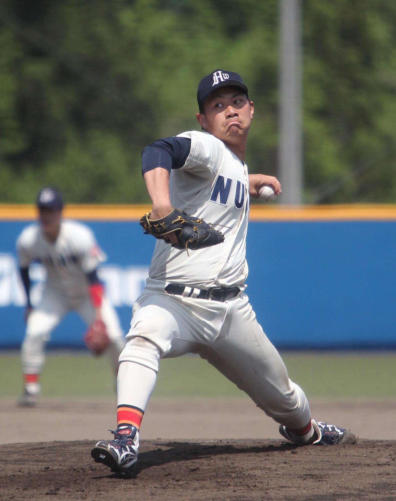 新潟医療福祉大・桐敷拓馬（2021年5月15日撮影）