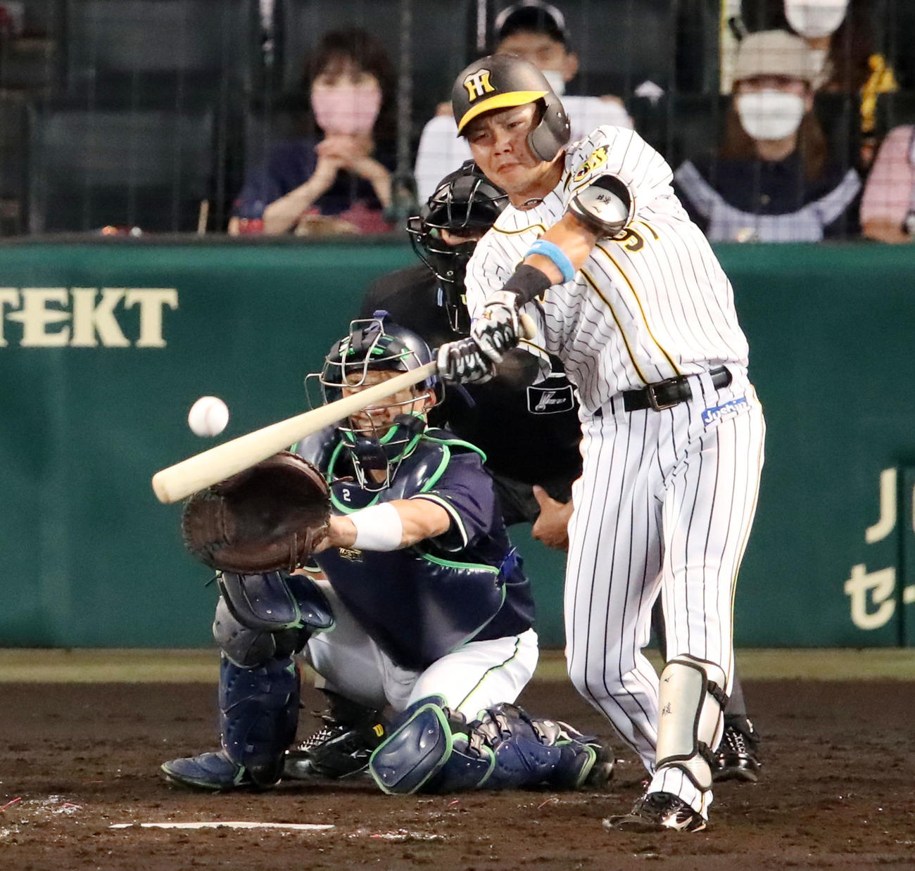 阪神小野寺暖（2021年9月9日撮影）