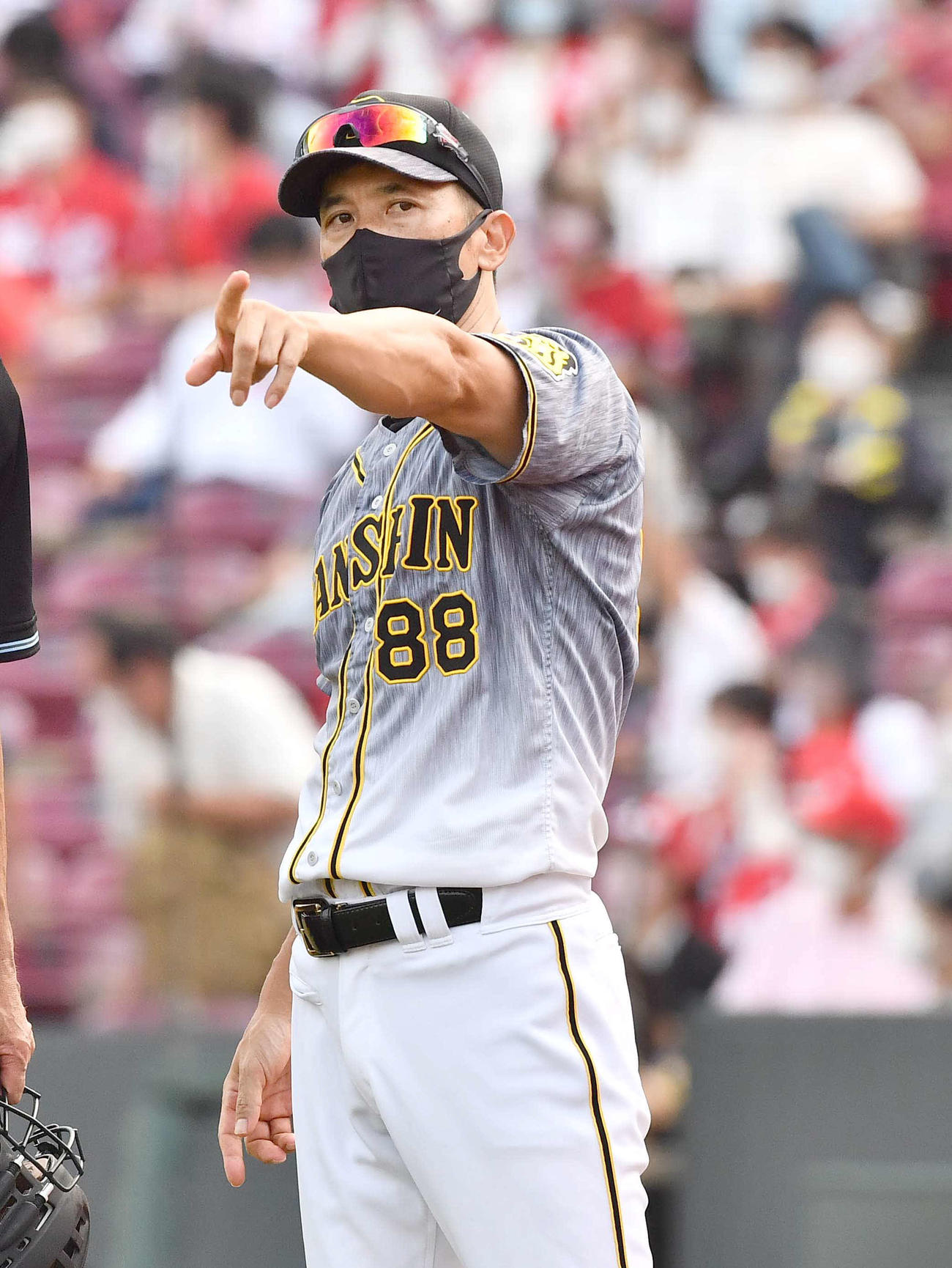 阪神矢野燿大監督（2021年9月11日撮影）