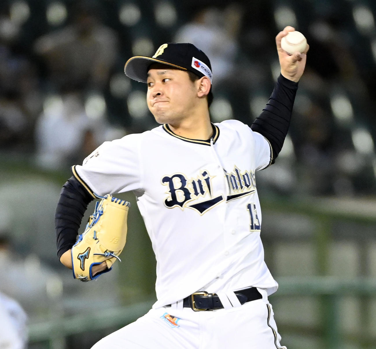 オリックス宮城大弥（2021年9月7日撮影）