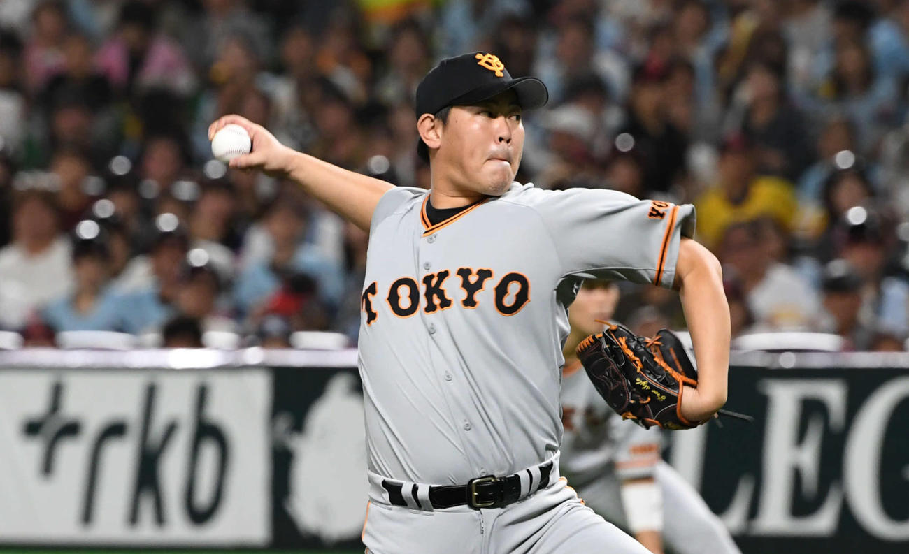 山口俊（2019年10月19日撮影）