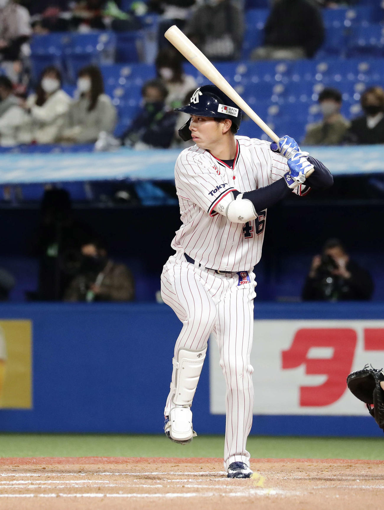 ヤクルト太田賢吾（2021年4月15日撮影）