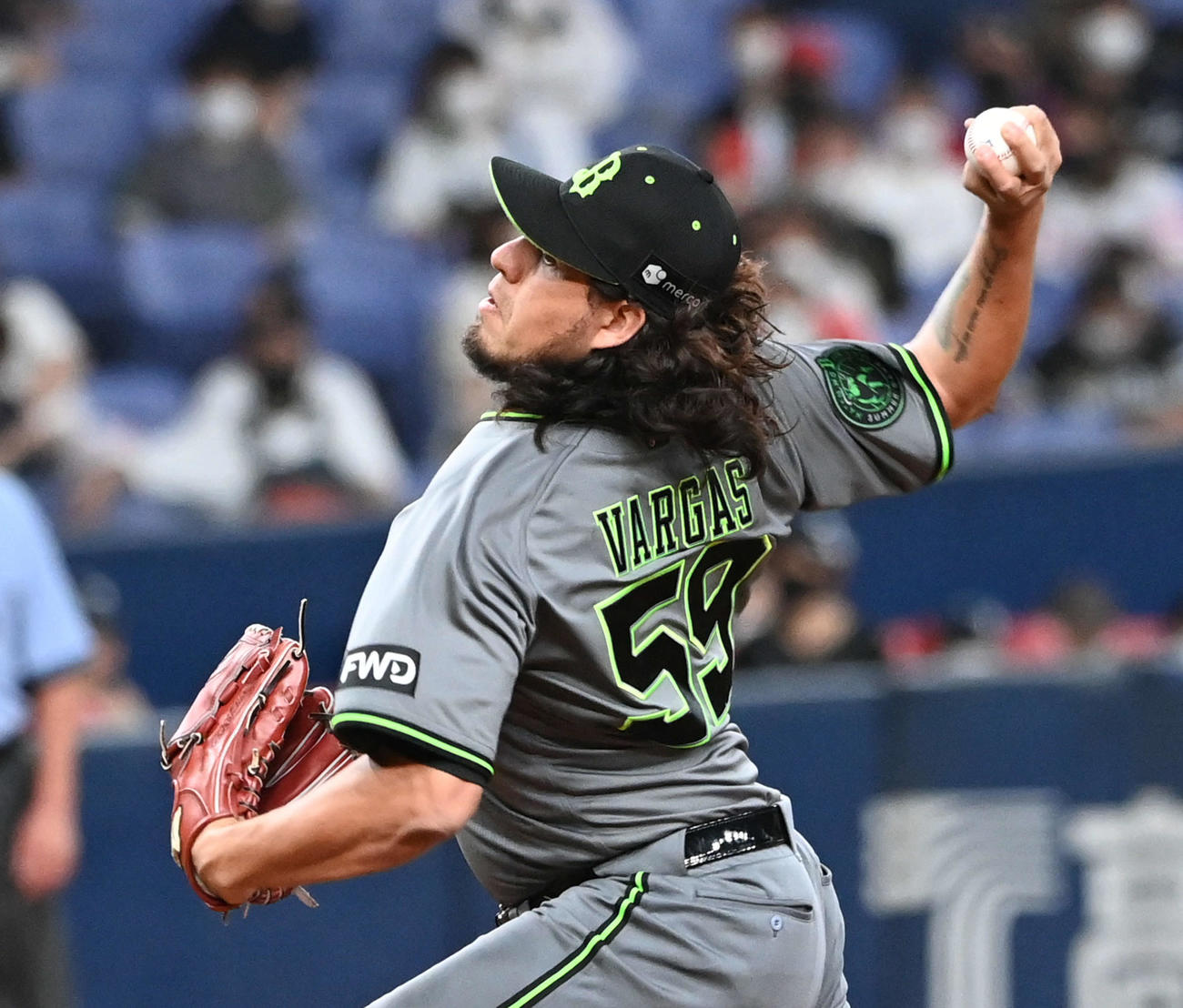 オリックス・バルガス（2021年8月29日撮影）