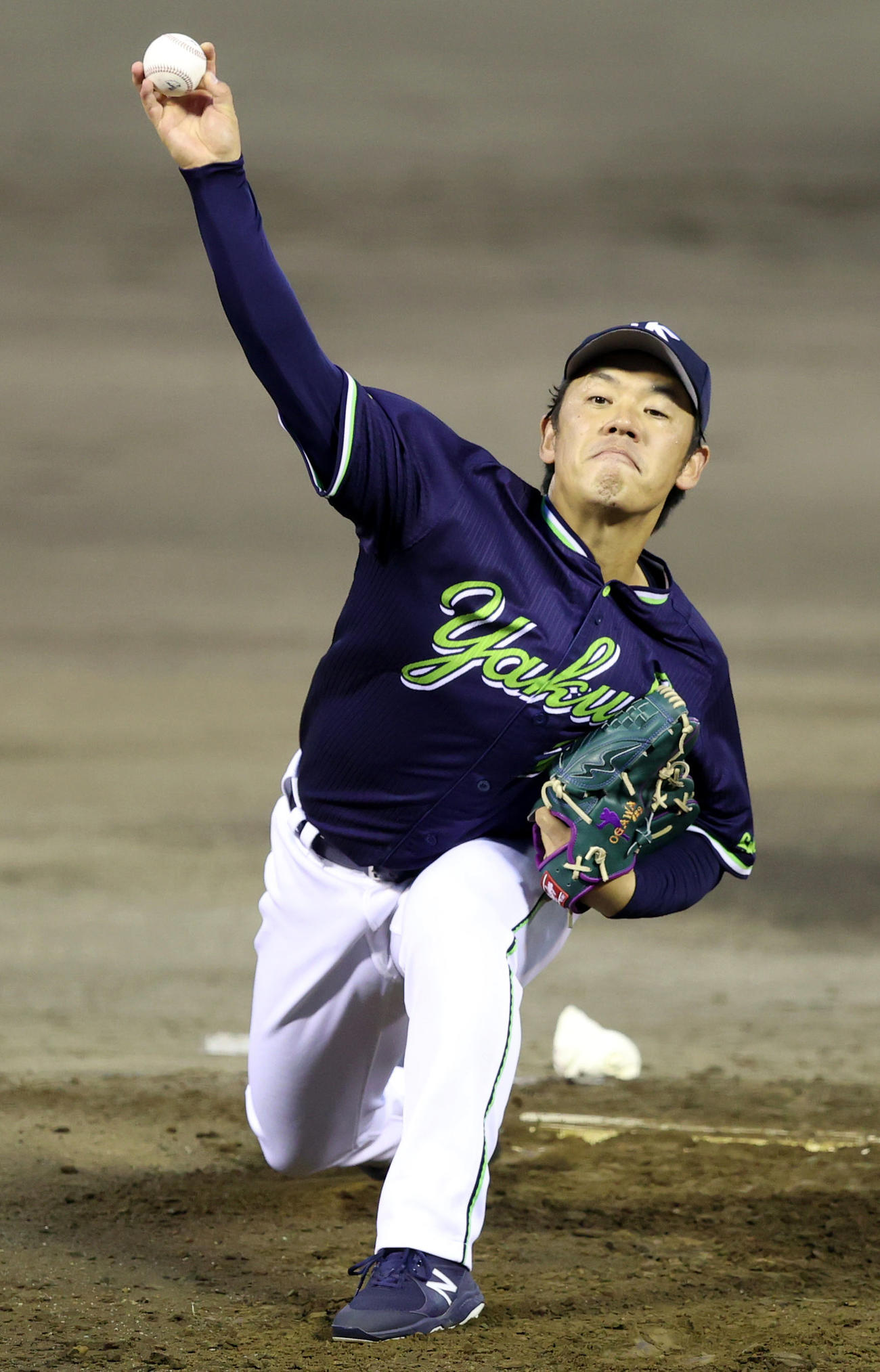 ヤクルト小川泰弘（2021年8月31日撮影）