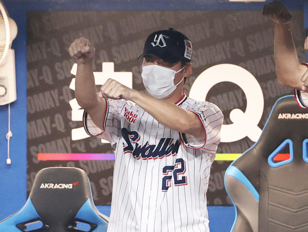 ヤクルト高津監督（撮影・清水貴仁）