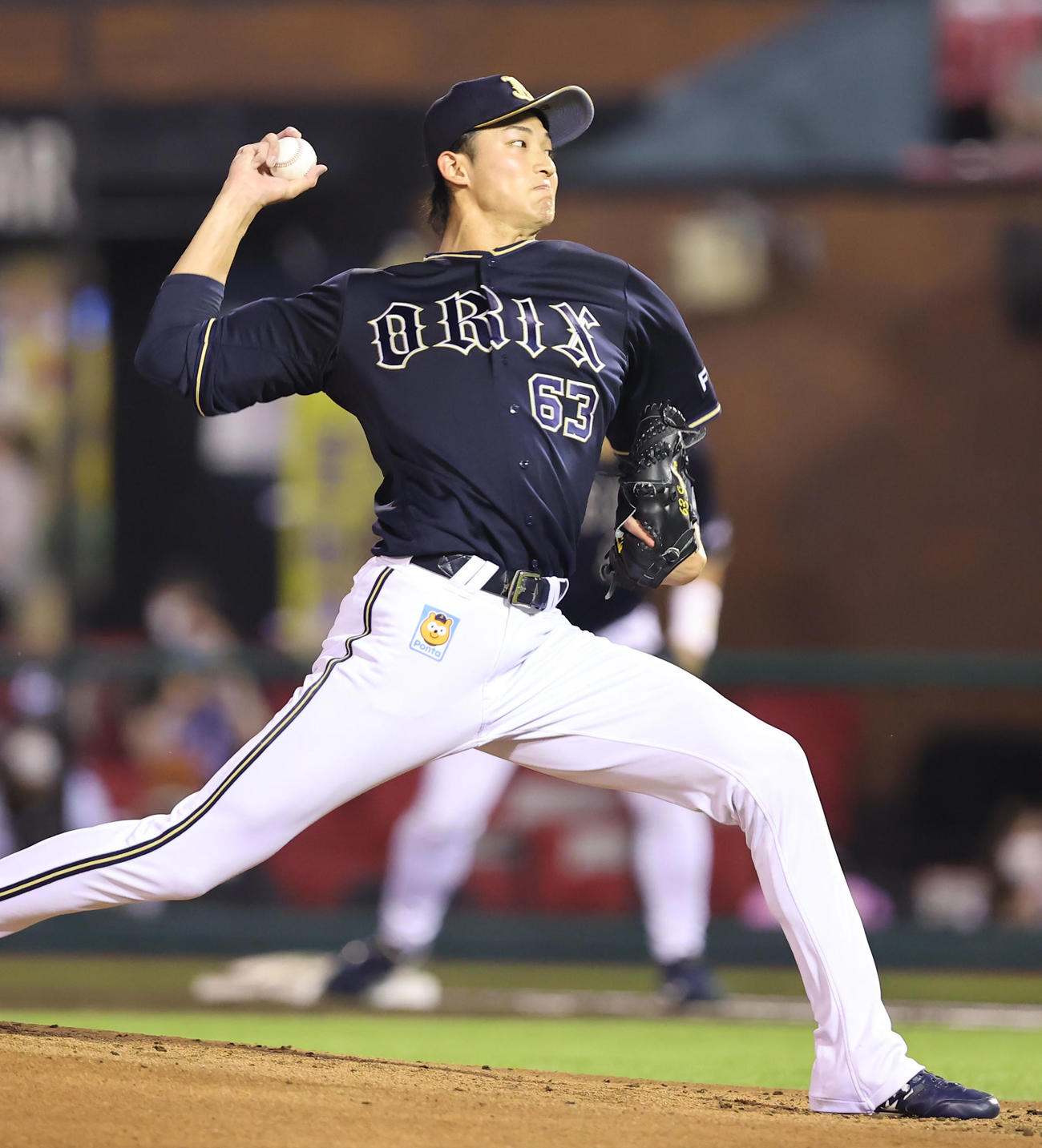 オリックス山崎颯一郎（2021年8月26日撮影）
