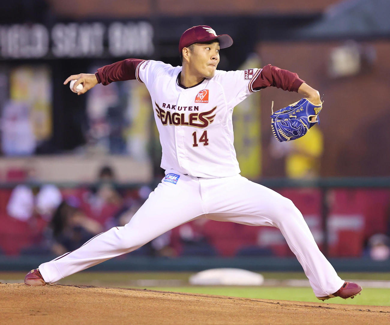 楽天則本昂大（2021年8月26日撮影）