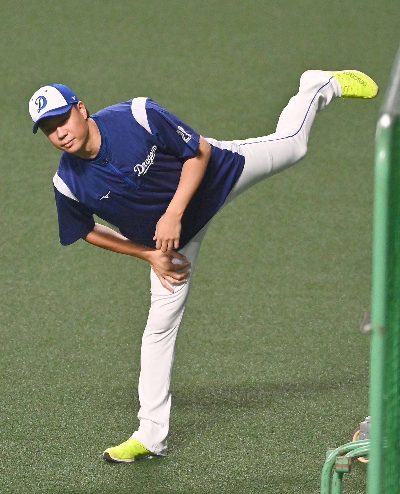 中日大野雄大（2021年8月19日撮影）