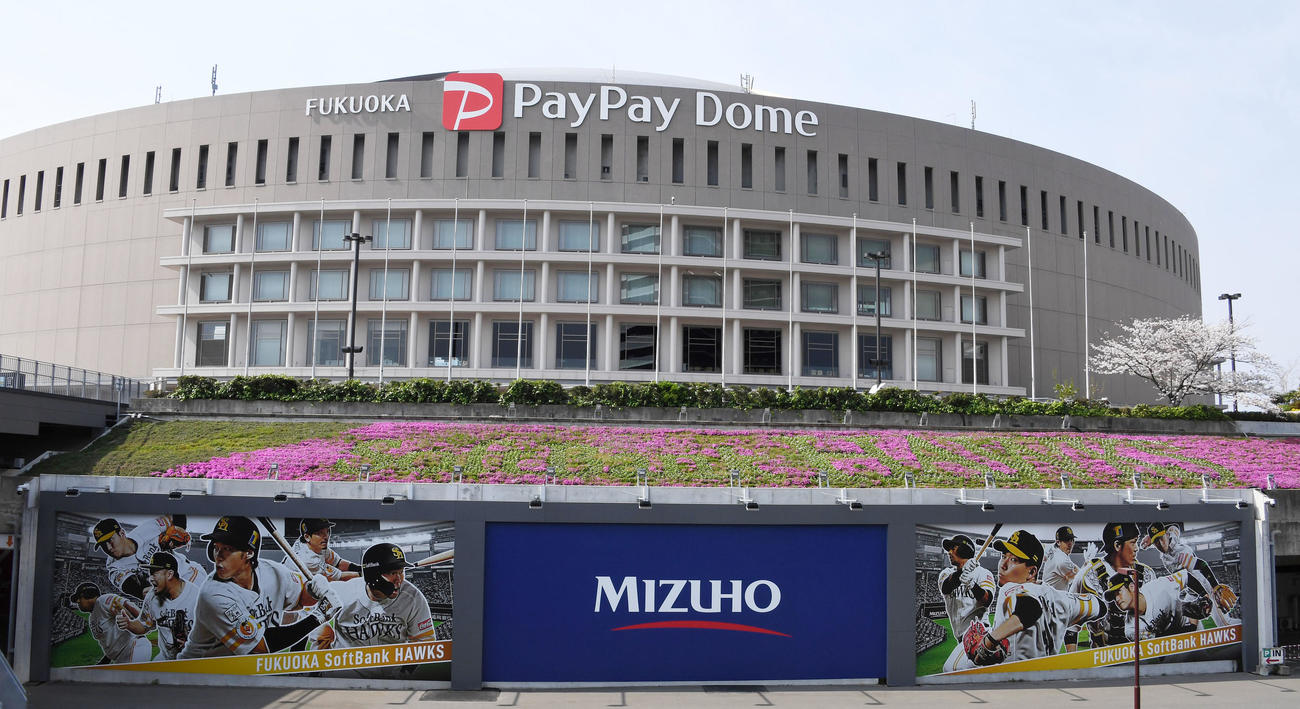 福岡ペイペイドーム（2020年4月撮影）