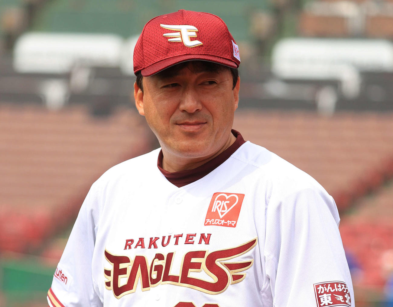 石井一久GM兼監督（2021年3月25日撮影）