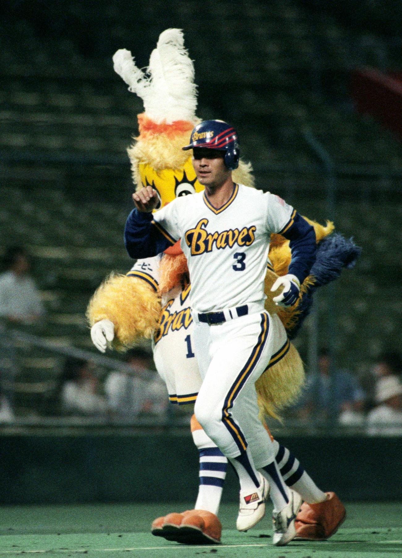 90年、オリックス・ブレーブス時代の石嶺和彦