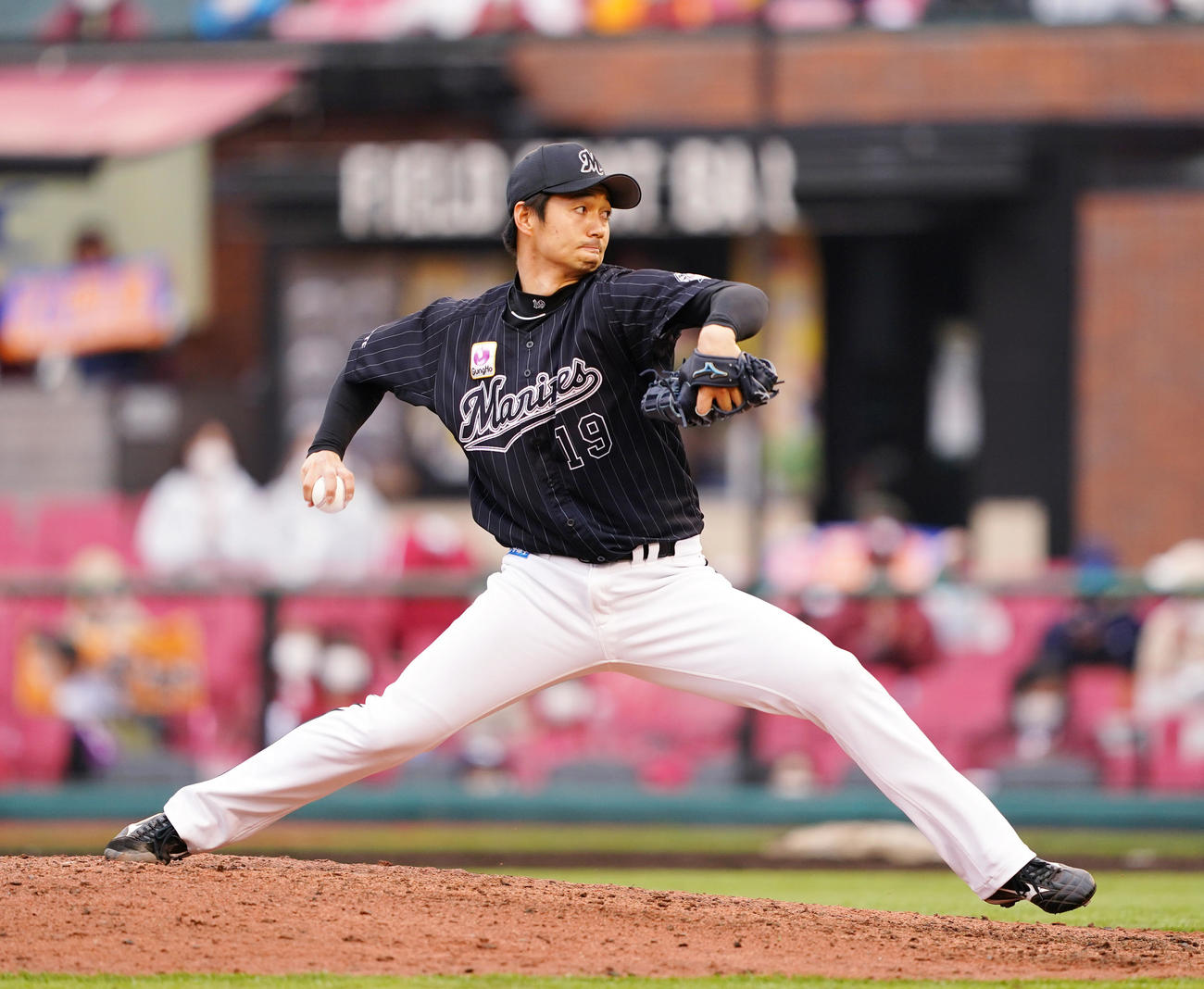 ロッテ唐川侑己（2021年5月2日撮影）