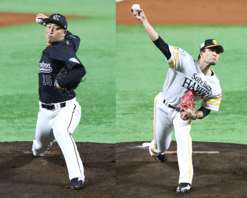 ロッテ美馬・ソフトバンク千賀