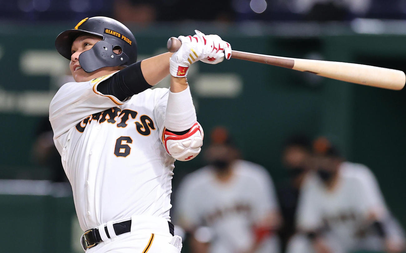 坂本勇人（2021年9月18日撮影）