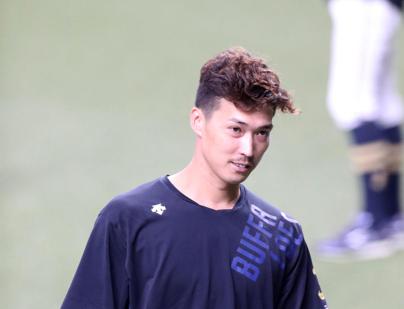 オリックス後藤駿太（2021年8月8日撮影）