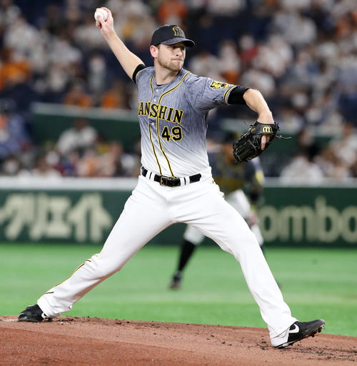 巨人対阪神　巨人戦に先発するガンケル（撮影・加藤哉）