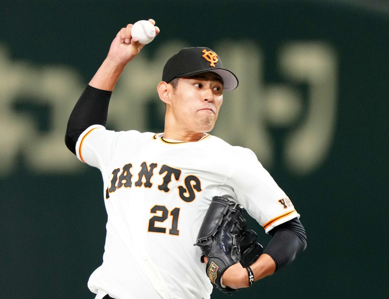 巨人井納（2021年5月19日撮影）