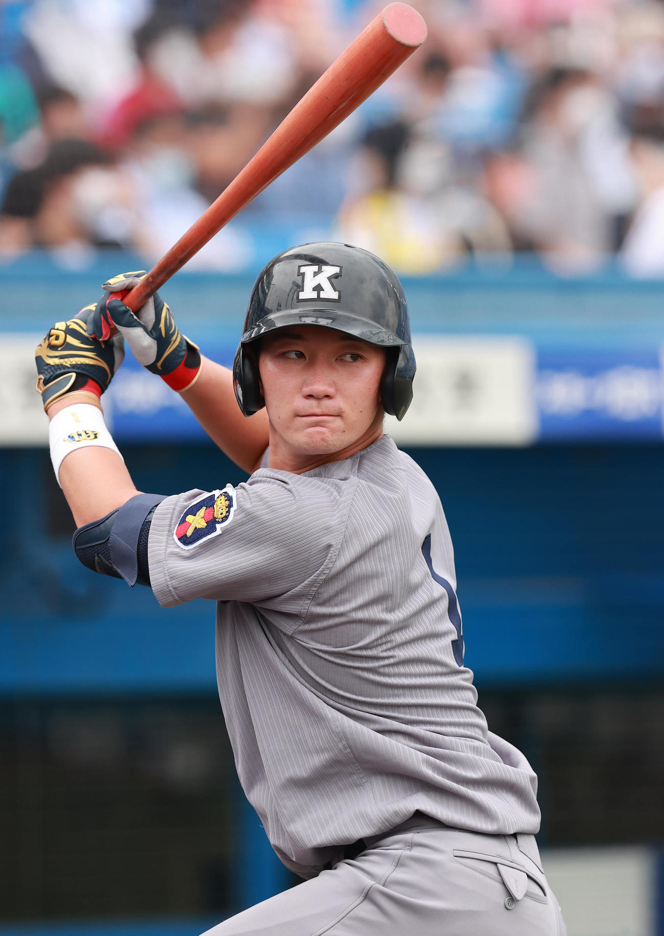 慶大・正木智也（2021年6月13日撮影）