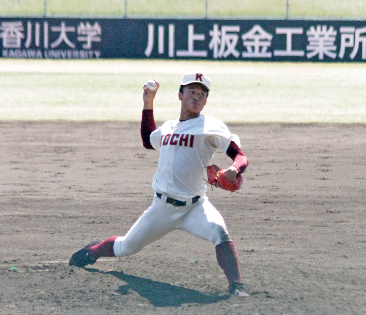 高知・森木大智（2021年4月25日撮影）