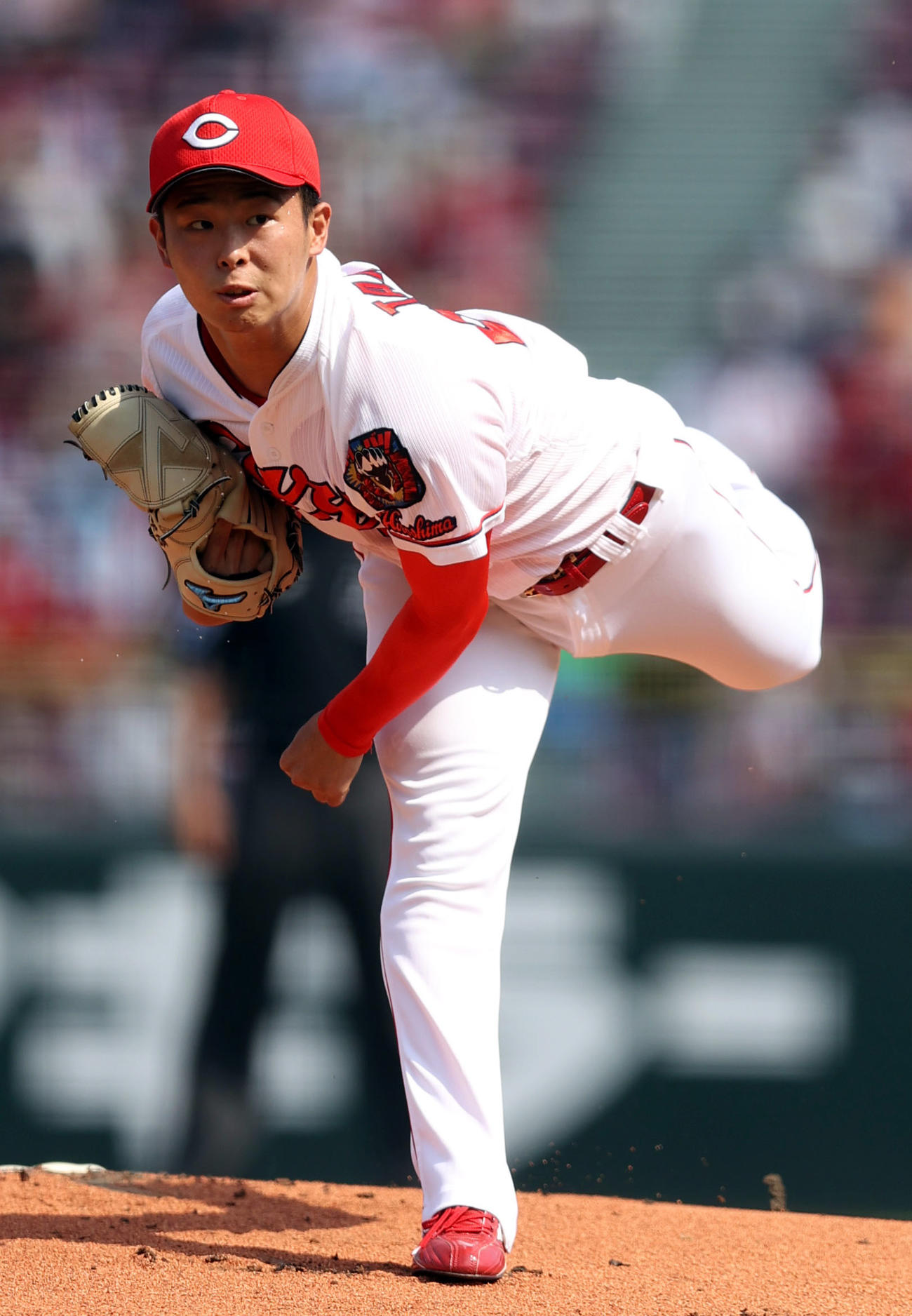 広島玉村昇悟（2021年9月23日撮影）