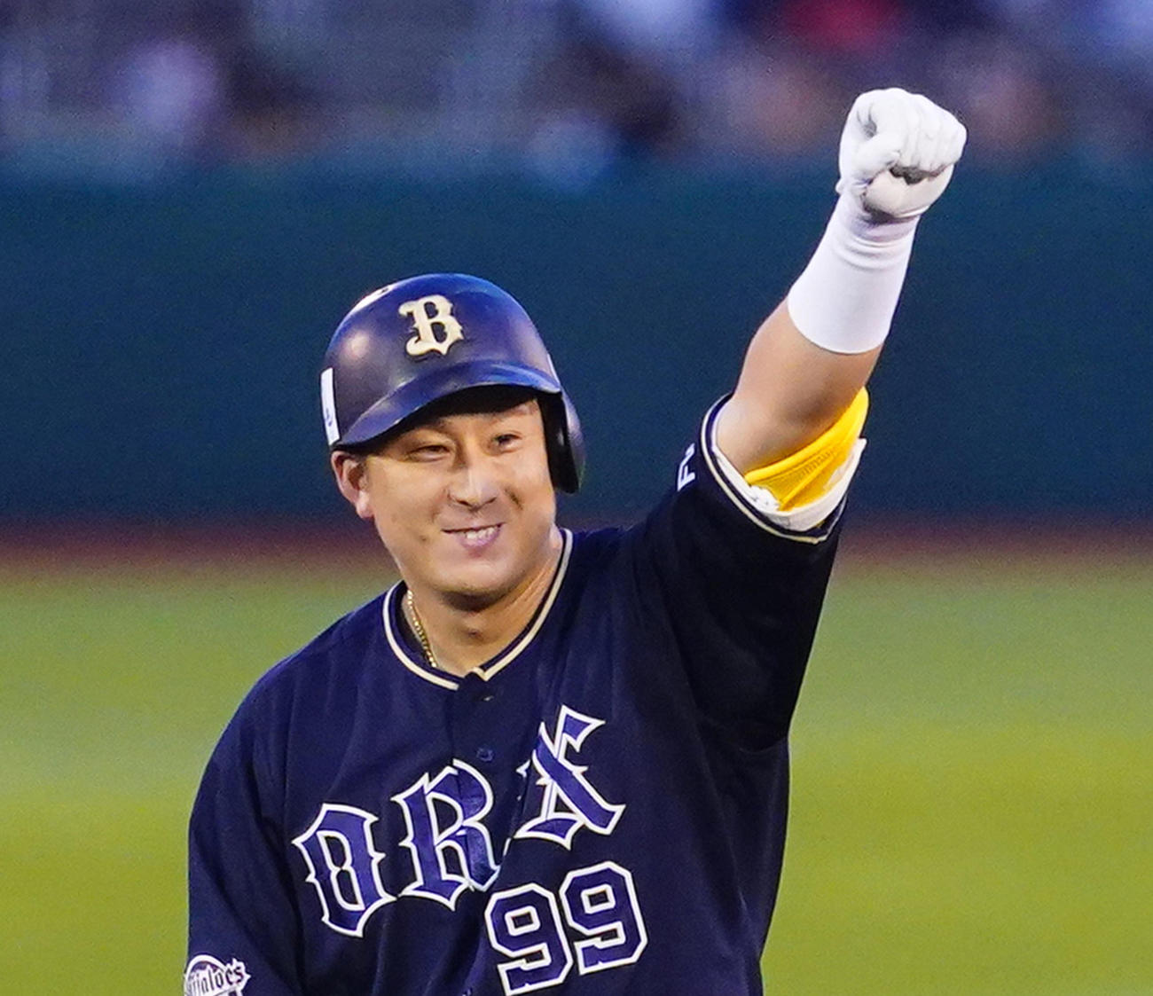 オリックス杉本裕太郎（2021年6月18日撮影）