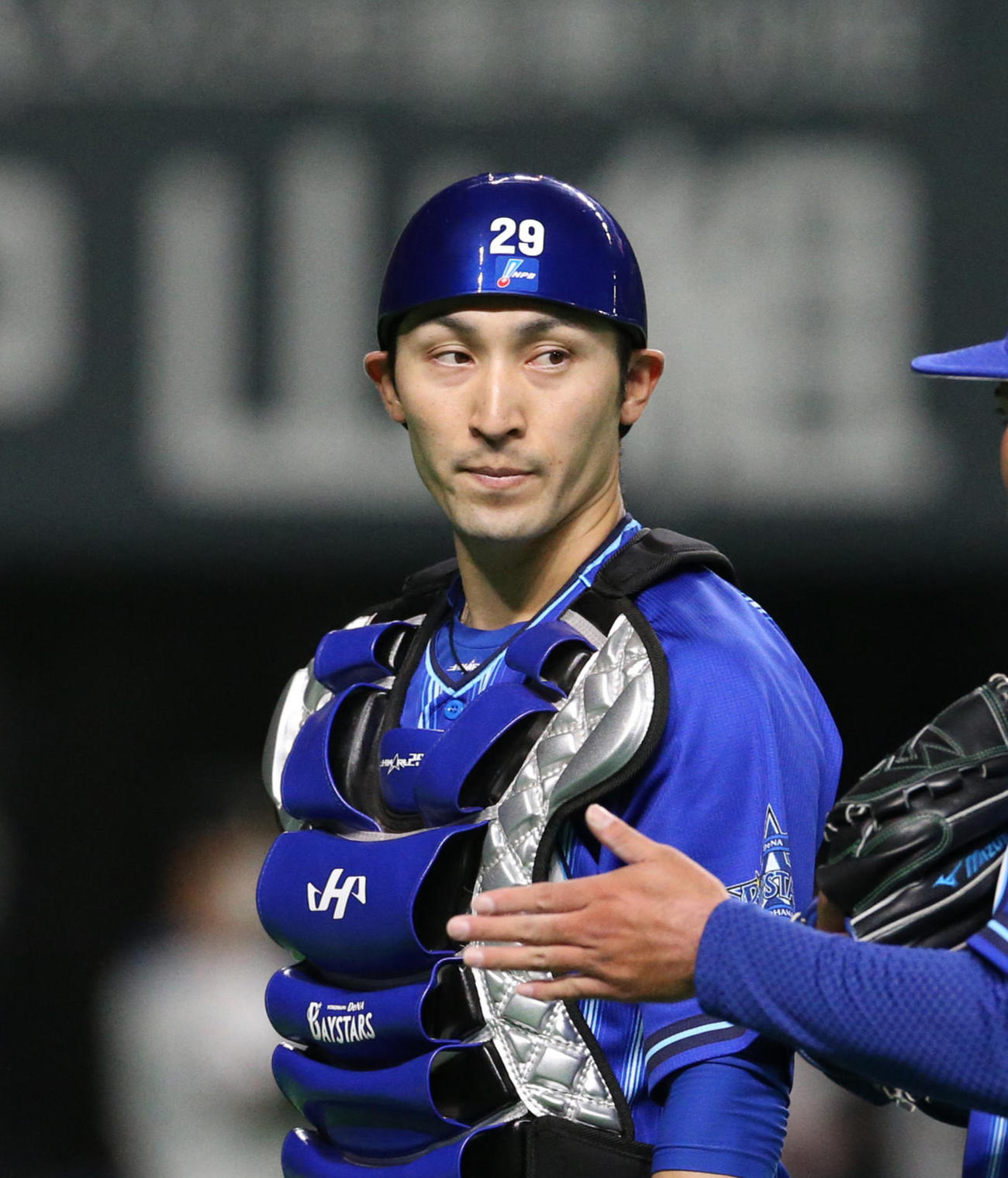 DeNA伊藤光（2021年6月11日撮影）
