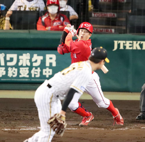 鈴木誠也 小園海斗 etc 直筆サイン入り カープ ウィンドブレーカー Lサイズ 広島6連勝！小園海斗V弾、鈴木誠也2発 阪神は3連敗 - プロ野球戦評
