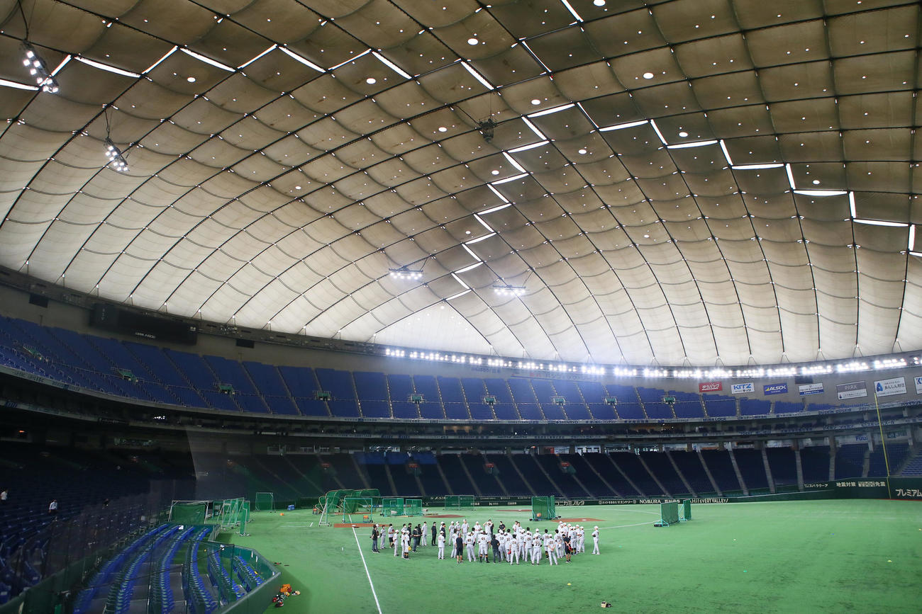 東京ドーム（2021年7月22日撮影）