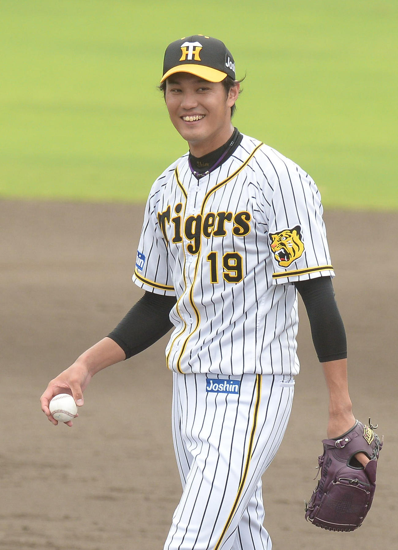 阪神対ソフトバンク3軍　5回を1失点と好投した藤浪（代表撮影）