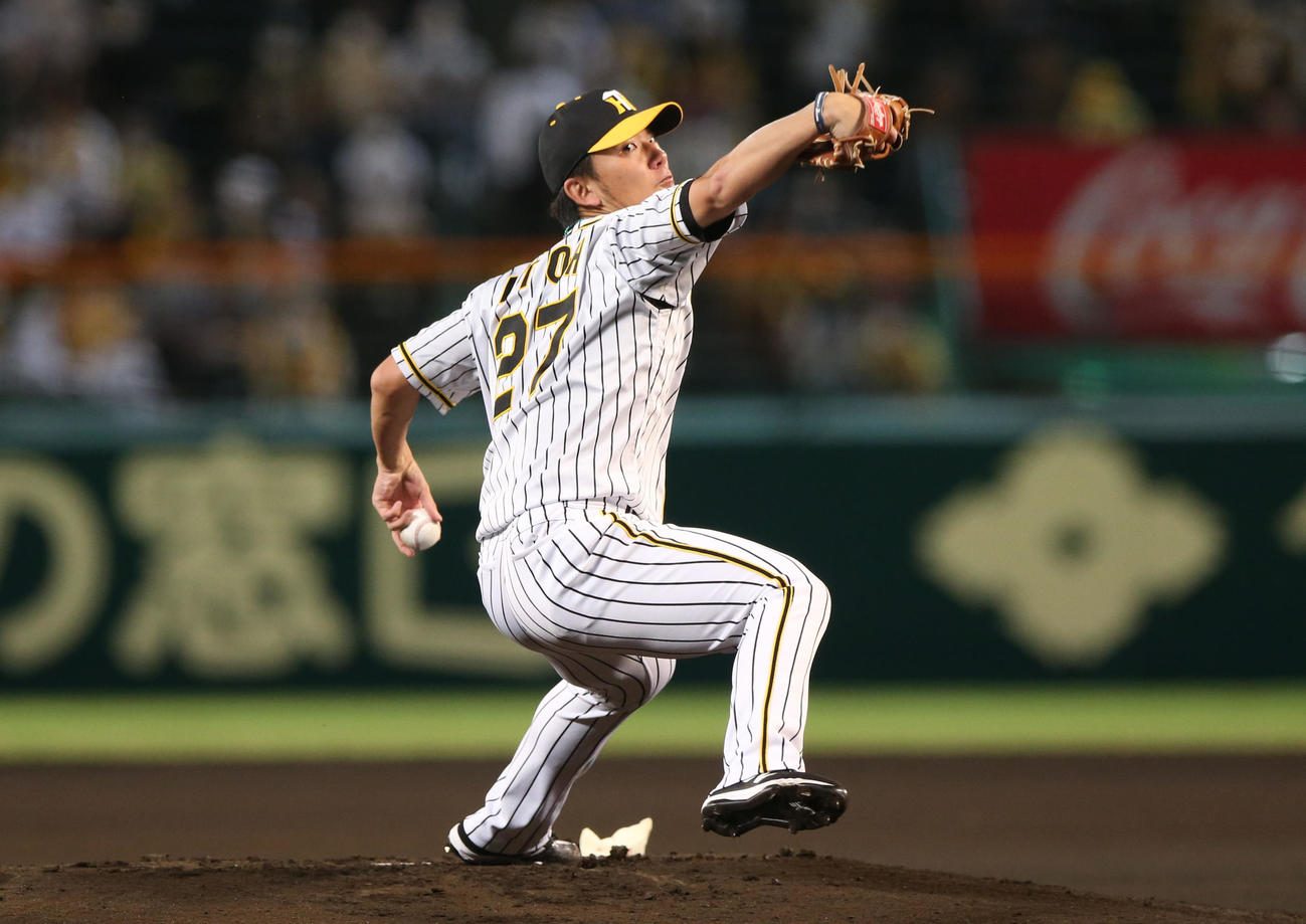阪神対中日　阪神先発の伊藤将（撮影・上山淳一）