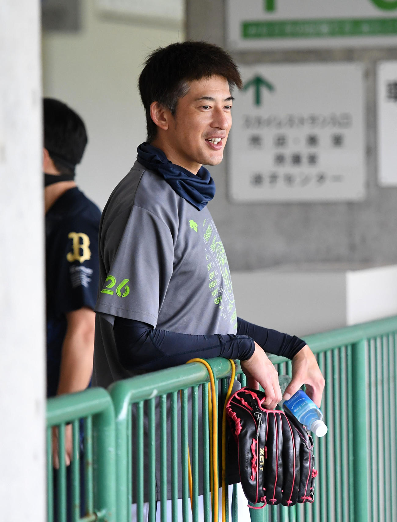 オリックス能見兼任コーチ（2021年8月19日撮影）