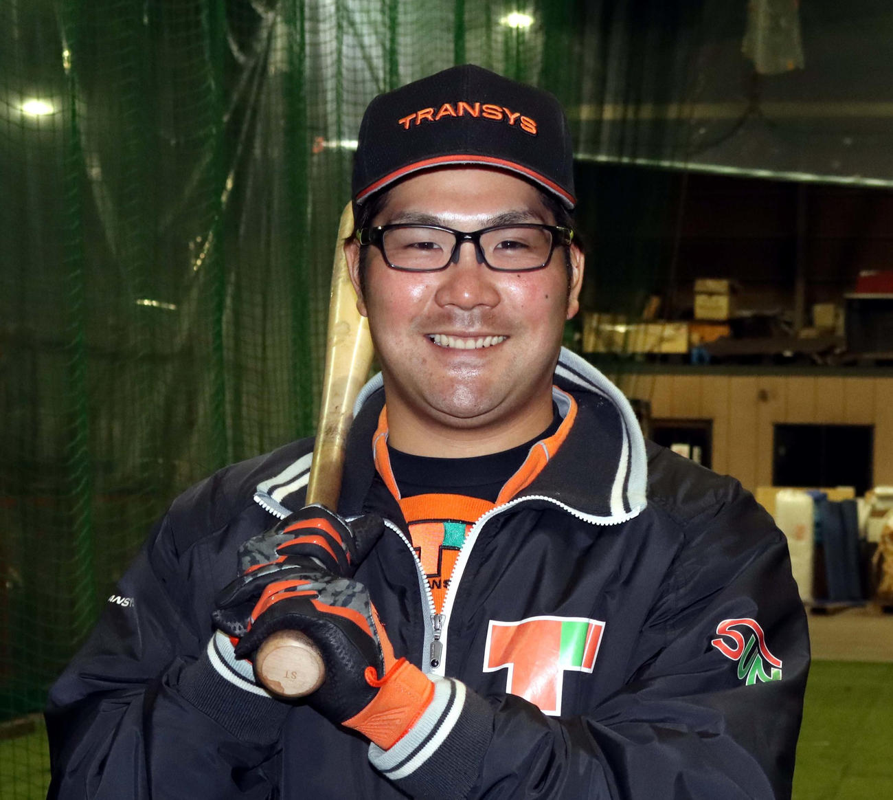 駒大苫小牧OBの本間篤史さん（2020年4月18日撮影）