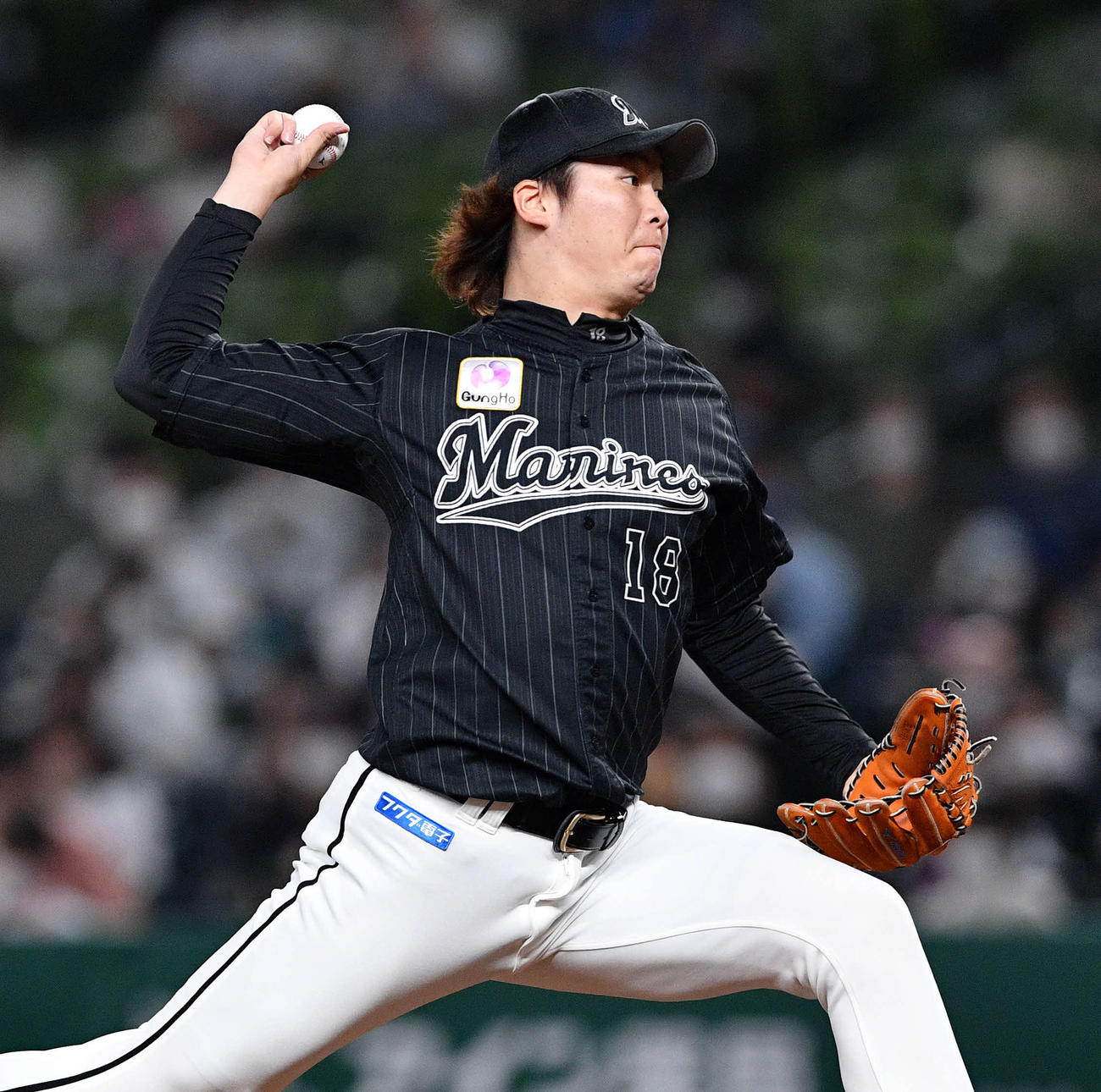 2日先発予定のロッテ二木（2021年9月24日撮影）