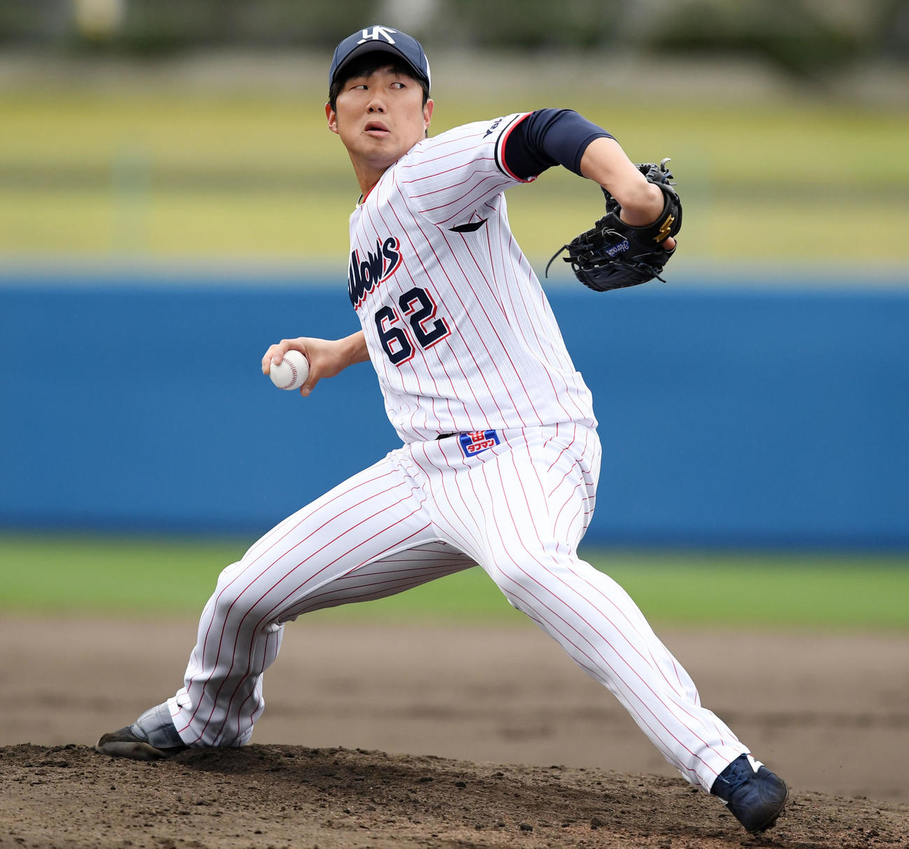 ヤクルト歳内宏明投手（21年2月撮影）