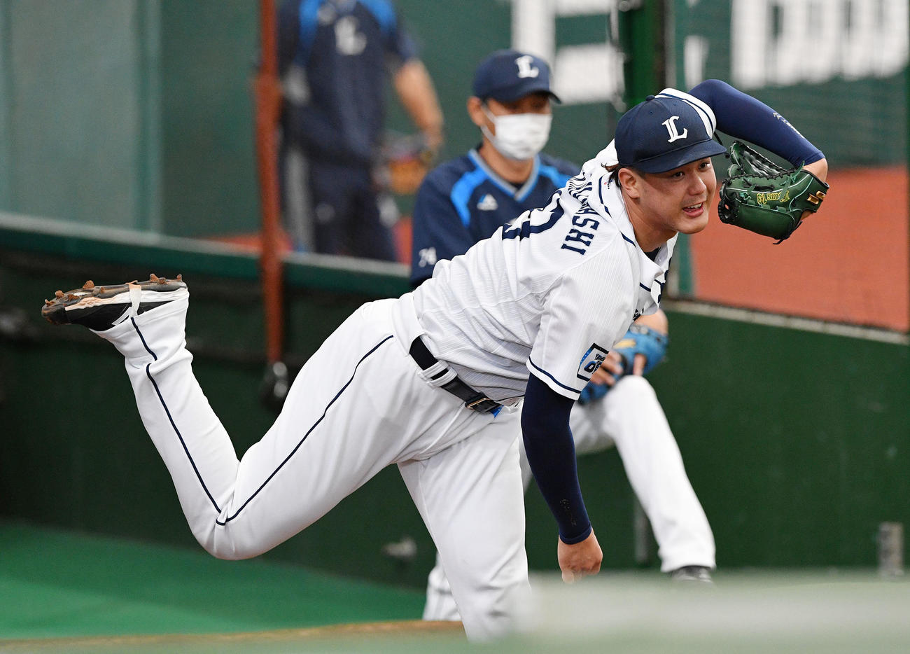 西武高橋光成（2021年9月25日撮影）