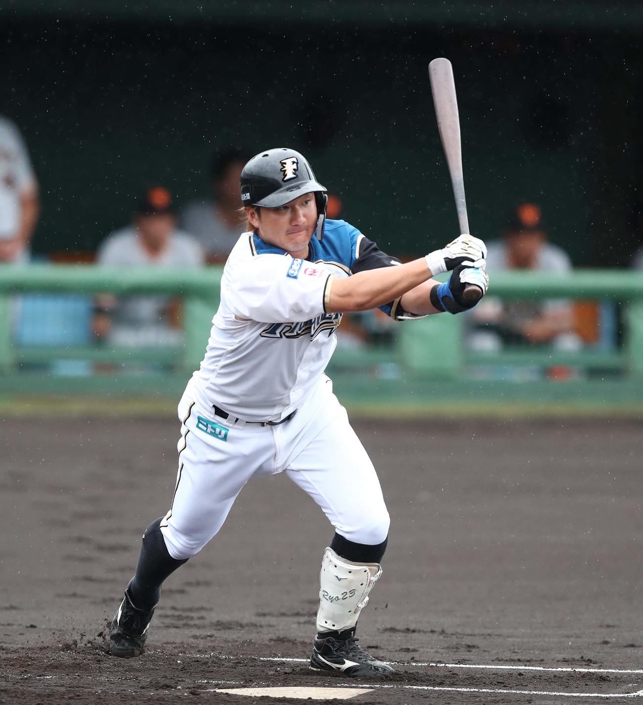 日本ハム渡辺（2021年8月9日撮影）