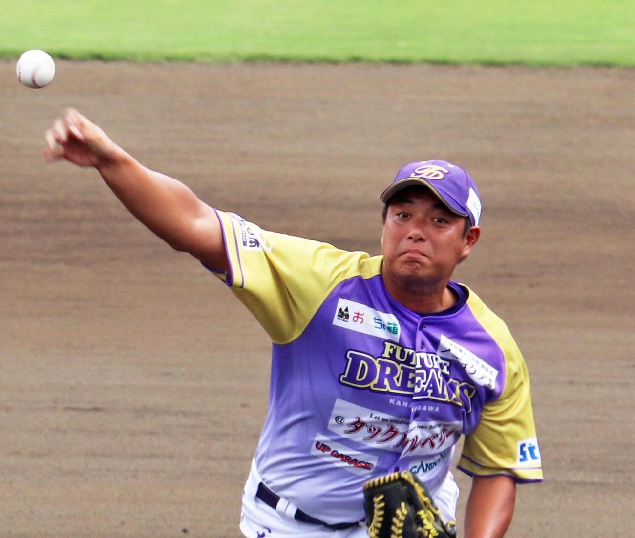 BC埼玉戦に先発する神奈川高木勇人（2020年8月18日撮影）